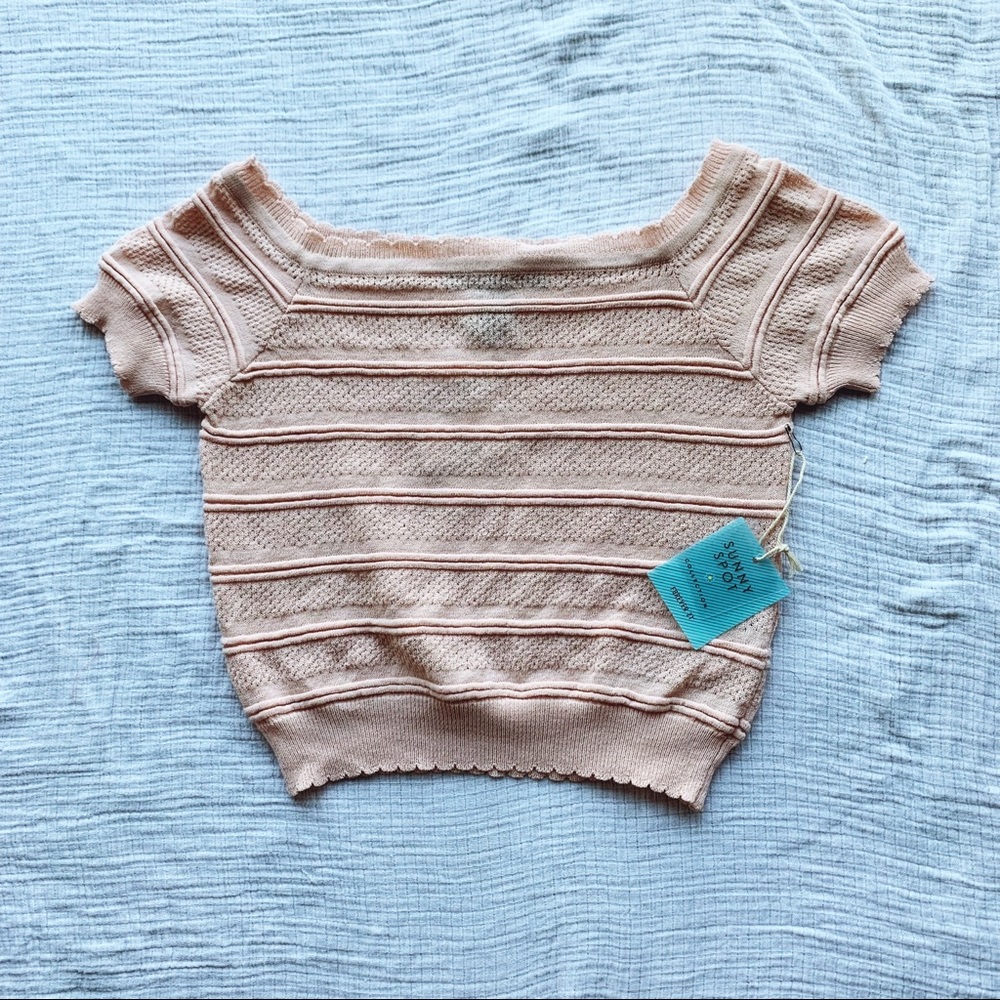 NWT Forever 21 Sweater knit crop top small